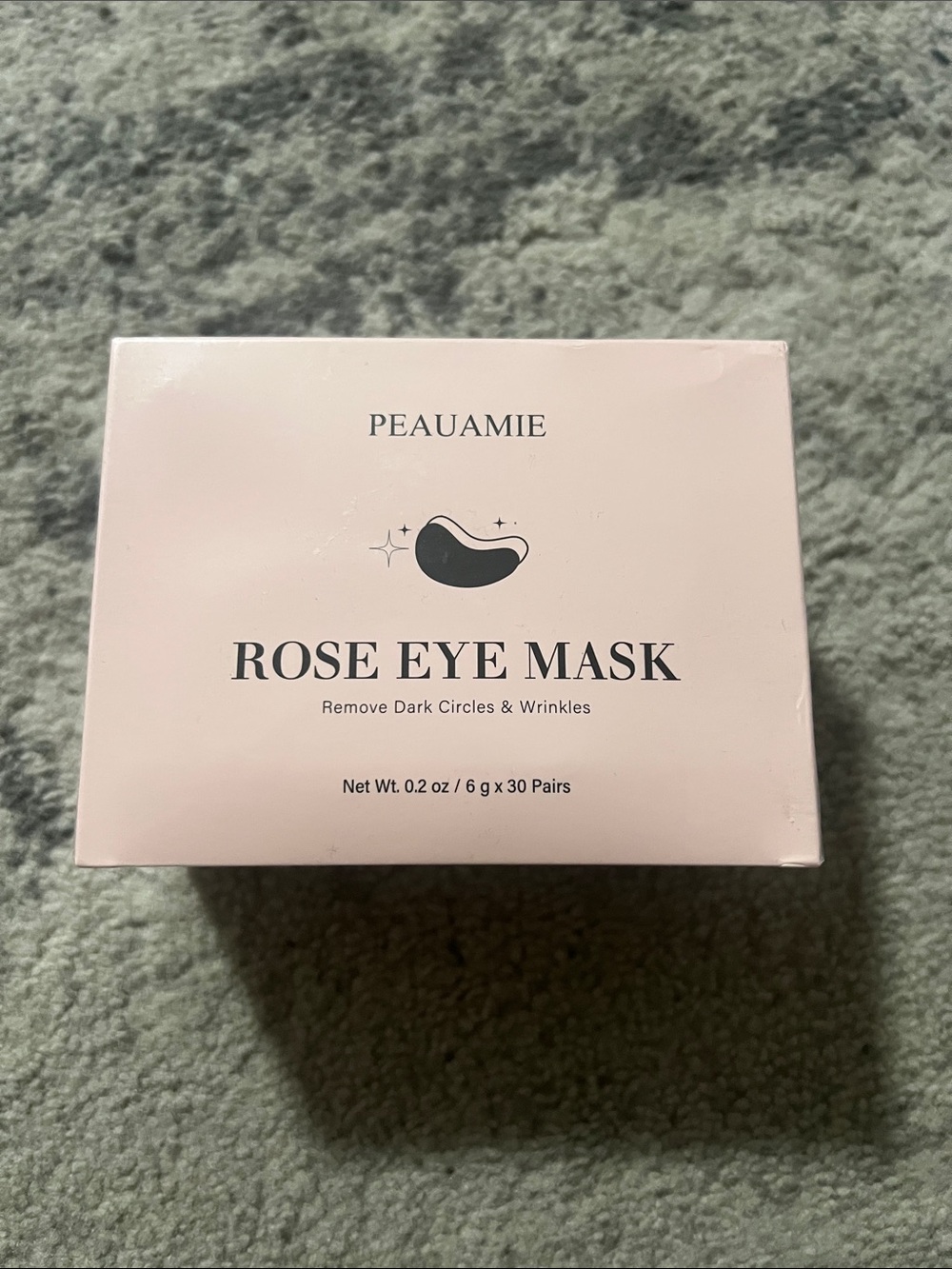 Peaumie Rose Eye Mask – Pink Hydrating Under-Eye Patches